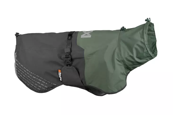 Non-Stop Dogwear Fjord Raincoat Vihreä - Koiran takit ja manttelit - 15730 - 1