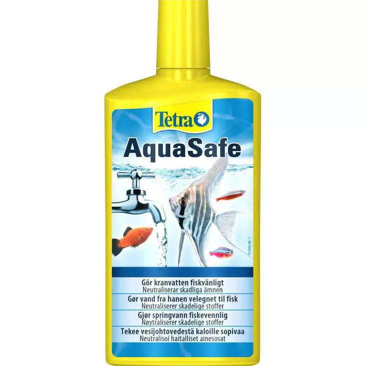 Tetra Aquasafe Vedenparannusaine - Akvaarion vedenparannusaineet - 41000 - 1