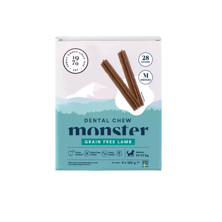 Monster Grain-Free Dental Chew Lamb - Koiran hampaidenhoitoluut - 13410 - 1