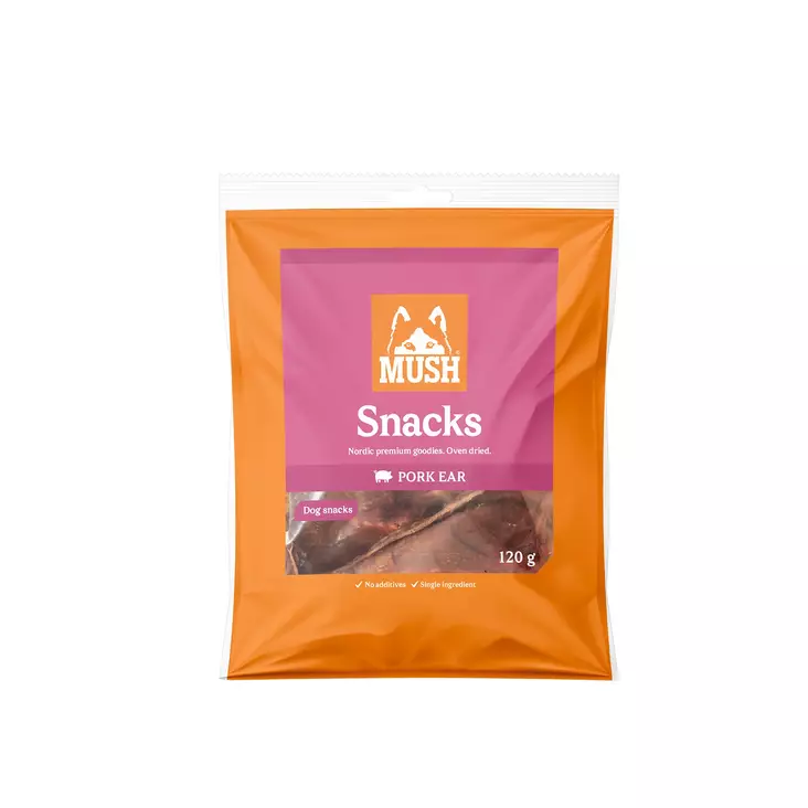 MUSH Snack Possunkorva - Koiran kuivatut lihaherkut - 13350 - 1