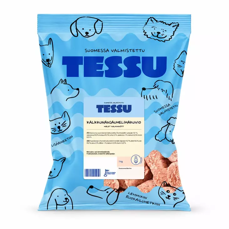 Tessu Kalkkunajauhelihakuvio - Kalkkuna - 12010 - 1