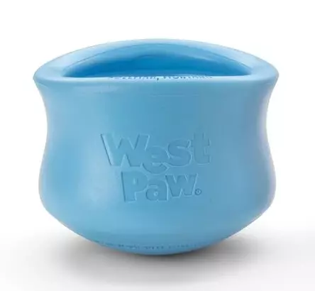 West Paw Puzzle Toppl Aktivointilelu Turkoosi - Koiran aktivointilelut ja älypelit - 14130-0 - 1