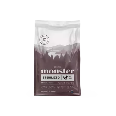Monster Original Sterilised Koiranruoka - Monster Koiranruoat - 10454-1 - 1