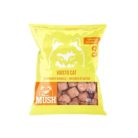 MUSH Vaisto Cat Keltainen 800 g - Kissan Raakaruoat - 22000-1 - 1