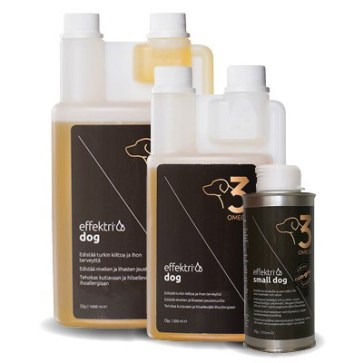 Effektri Dog Omega-3 Öljy Koiralle - Koiran ravintoöljyt - 16507-1 - 1