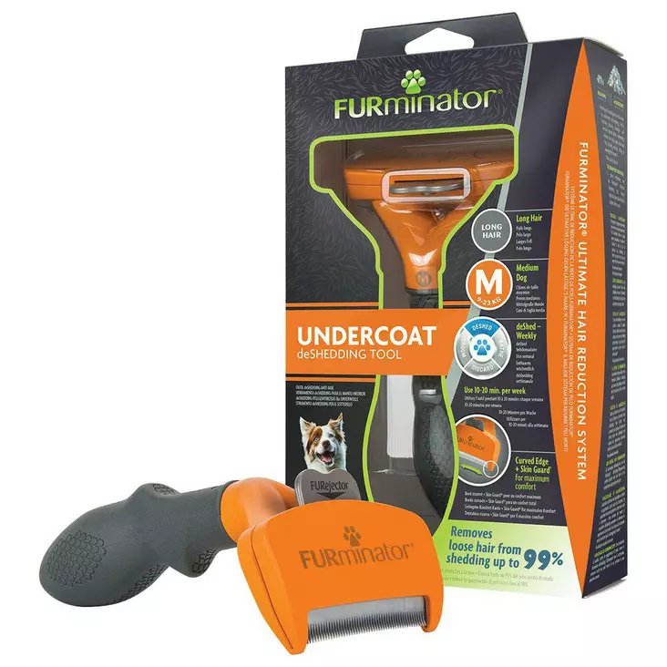 Furminator Pitkäkarvaiselle - Koiran turkinhoitovälineet - 16821 - 1