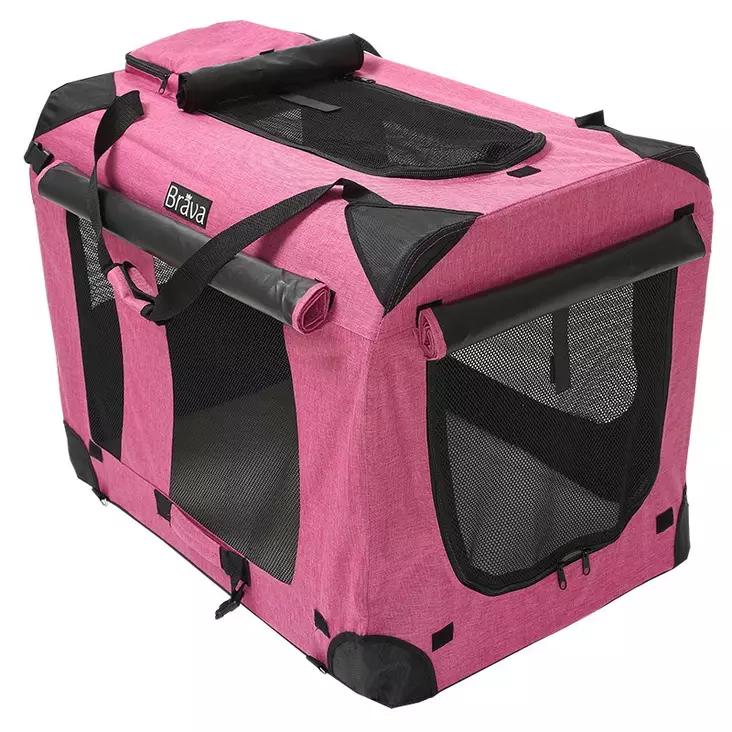 Highway Kevythäkki Koiralle Pinkki - Koiran häkit - 19501-1 - 1