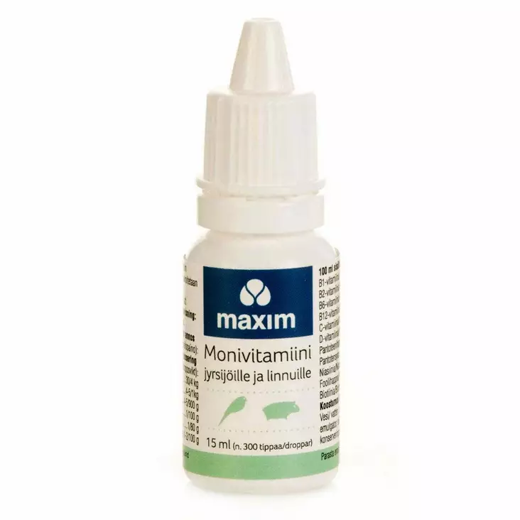 Jyrsijän Monivitamiinivalmiste - Kanin ja jyrsijän hoito ja terveys - 34001-1 - 1