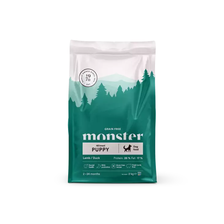 Monster Grain-Free Puppy Lamb & Duck Koiranpennunruoka - Monster Koiranruoat - 10462-1 - 1