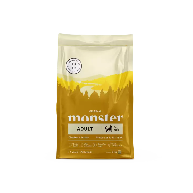 Monster Original Adult Koiranruoka - Monster Koiranruoat - 10452-1 - 1