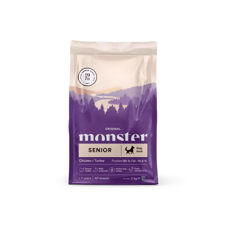 Monster Original Senior - Monster Koiranruoat - 10456-1 - 1