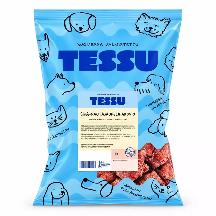 Tessu Sika-Nautajauhelihakuvio - Possu - 12031 - 1