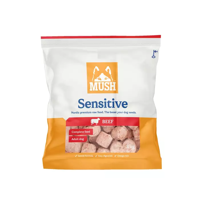 Mush Sensitive Beef - Raakaruoka Ateriat - 12311 - 1
