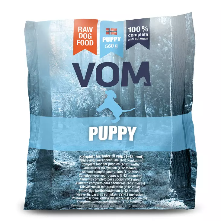 VOM og Hundemat Puppy Lihapullat - Raakaruoka Ateriat - 12401 - 1