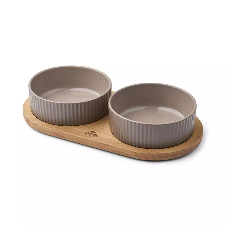 DOG Copenhagen Kronborg Food Bar Caffe Latte & Oak - Koiran ruoka- ja vesikupit - 19253-1 - 1