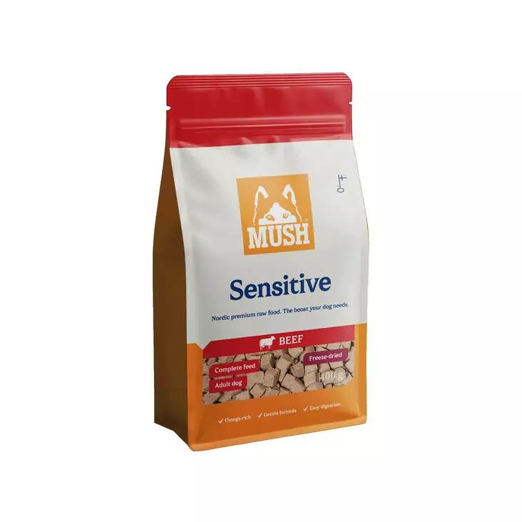 MUSH Freeze-Dried Sensitive Beef - Mush Freeze-Dried koiranruoat - 11021 - 1