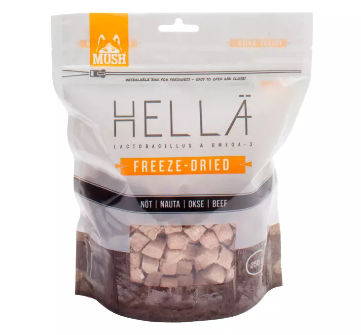MUSH Hellä Nauta Freeze-Dried - Mush Freeze-Dried koiranruoat - 11031 - 1