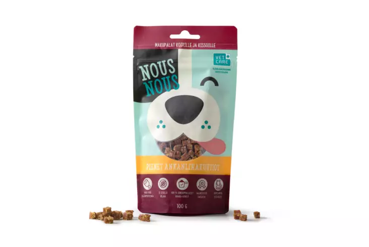 NousNous Ankanlihakuutiot - Koiran makupalat ja treeninamit - 13520-1 - 1