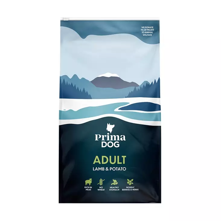 PrimaDog Lammas & Peruna Koiranruoka - PrimaDog koiranruoat - 10361-1 - 1
