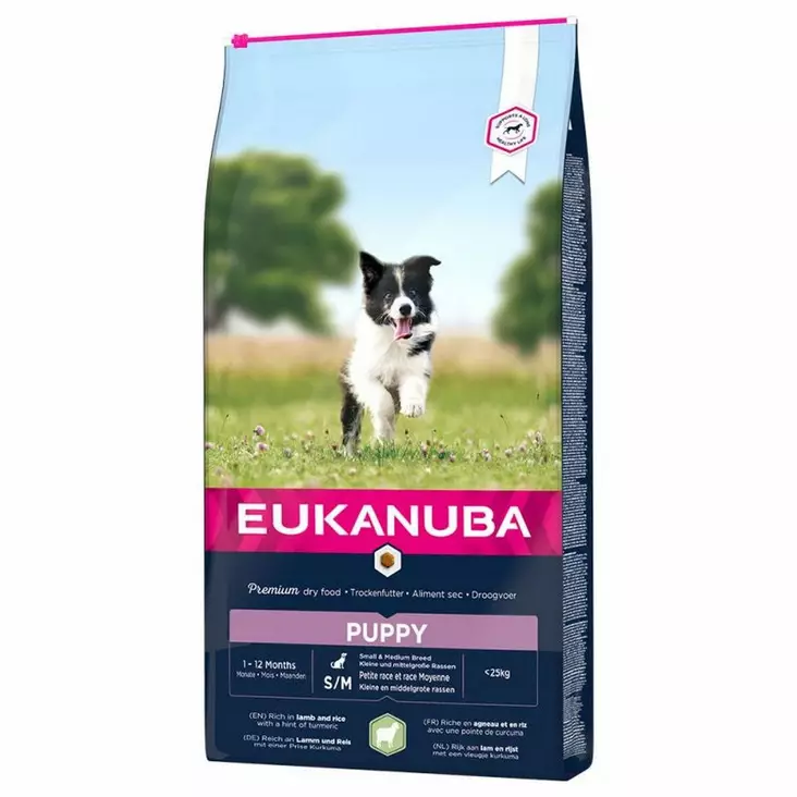Eukanuba Puppy Small & Medium Lamb & Rice Penturuoka - Eukanuba koiranruoat - 10253-2 - 1