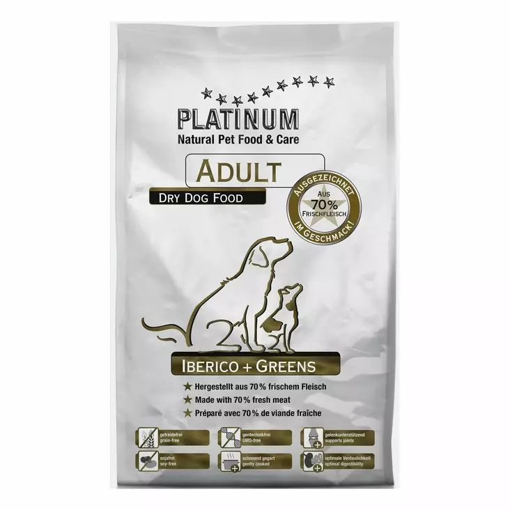 Platinum Adult Iberico - Platinum puolikosteat koiranruoat - 11003-2 - 1