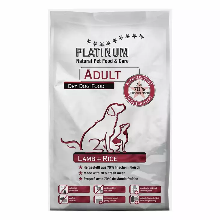 Platinum Adult Lammas - Platinum puolikosteat koiranruoat - 11002-2 - 1