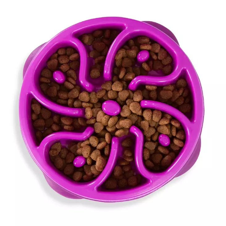 Ahmimisenestokuppi Fun Feeder Violetti - Koiran aktivointilelut ja älypelit - 14122 - 1