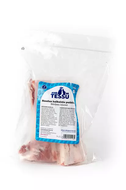 Tessu Halkaistu Putkiluu - Raakaluut koiralle - 12233 - 2