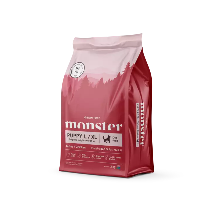 Monster Grain-Free Puppy L/XL - Monster Koiranruoat - 10460-3 - 1