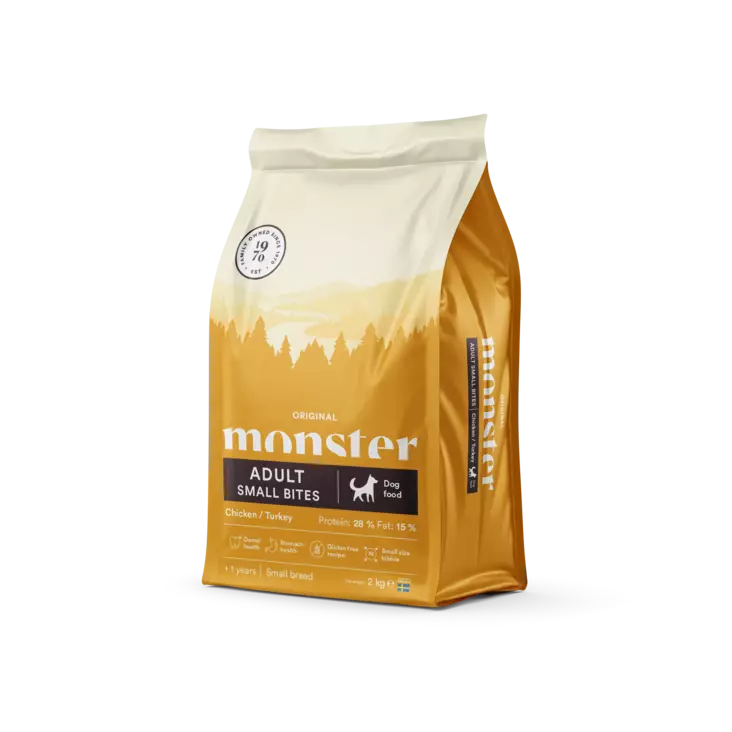 Monster Original Adult Small Bites - Monster Koiranruoat - 10452-3 - 1