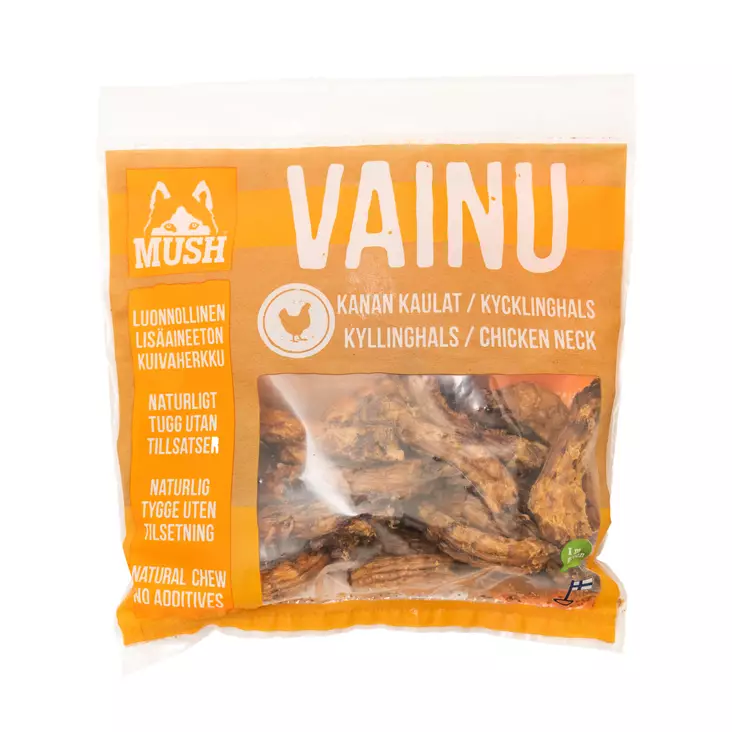 Mush Vainu Kanankaulat - Koiran kuivatut lihaherkut - 13353 - 1