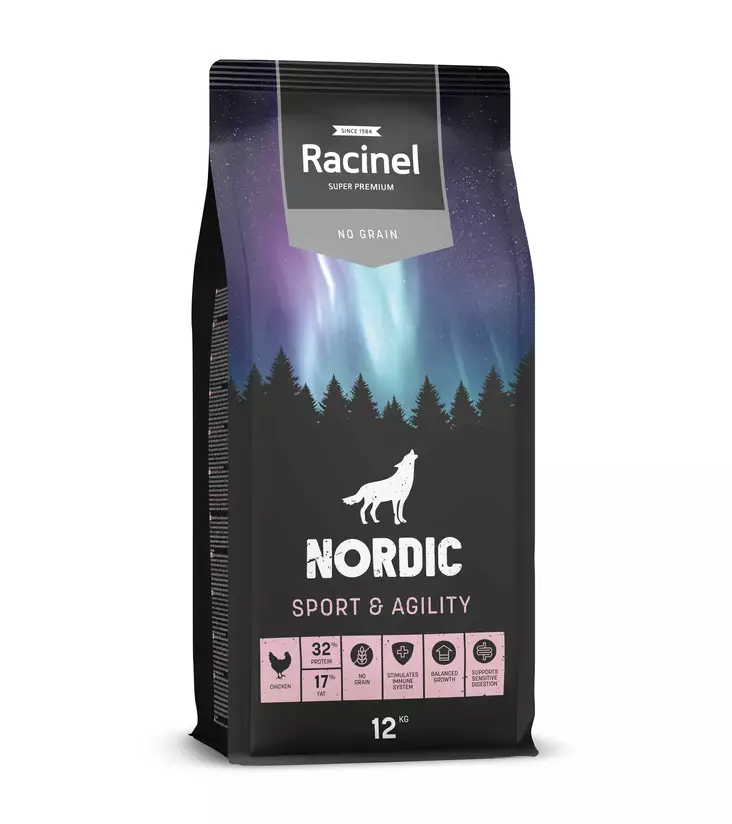 Racinel Nordic Sport & Agility Koiranruoka - Racinel Nordic koiranruoat - 10233 - 1