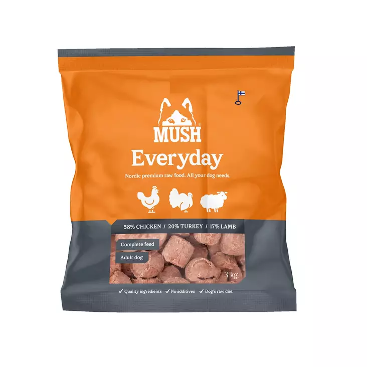 Mush Everyday Grey - Raakaruoka Ateriat - 12305-3 - 1