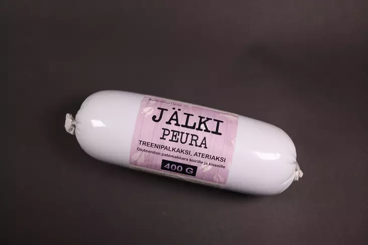 Jälki Peura-patémakkara 400 g - Koiran makupalat ja treeninamit - 12583 - 1