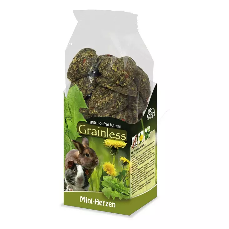 JR Farm Grainless Minisydän - Kanin ja jyrsijän herkut - 31014 - 1