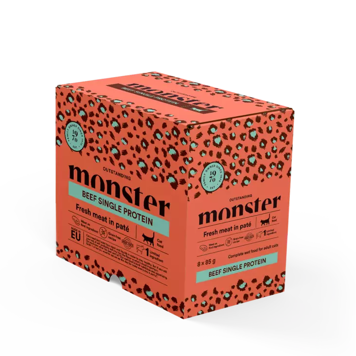 Monster Nauta - Kissan Märkäruoat - 21184 - 1