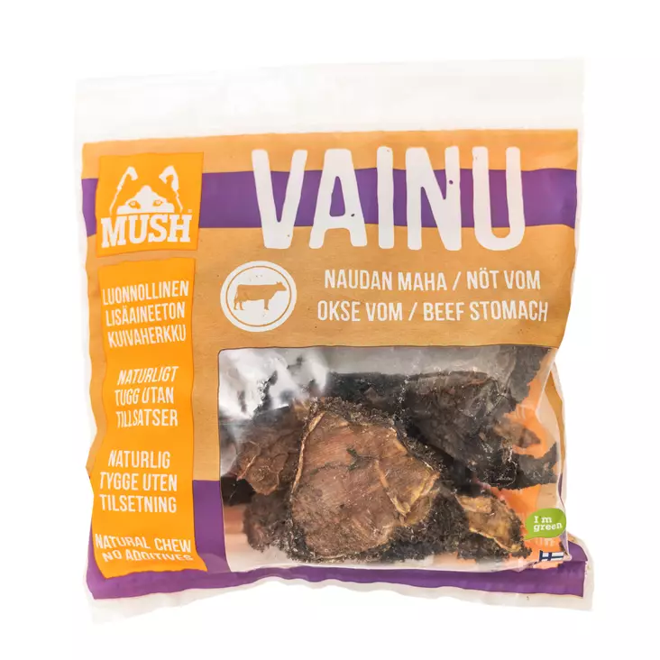 Mush Vainu Naudanmaha - Koiran kuivatut lihaherkut - 13354 - 1