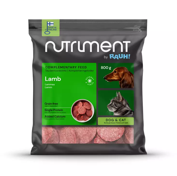 Nutriment by RAUH Lammas - Raakaruoka seokset koiralle - 12264 - 1