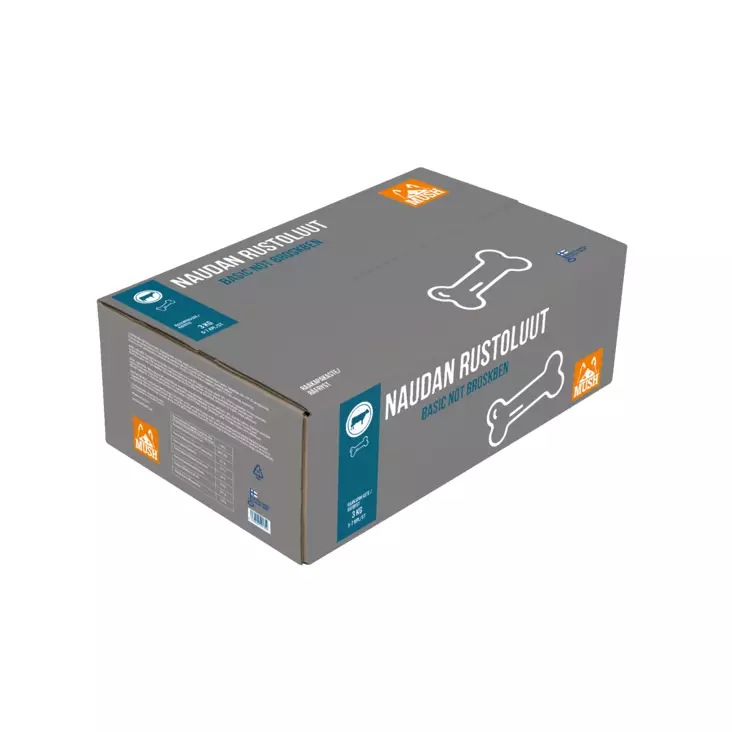 Mush Naudan Rustoluut - Raakaluut koiralle - 12221-4 - 1