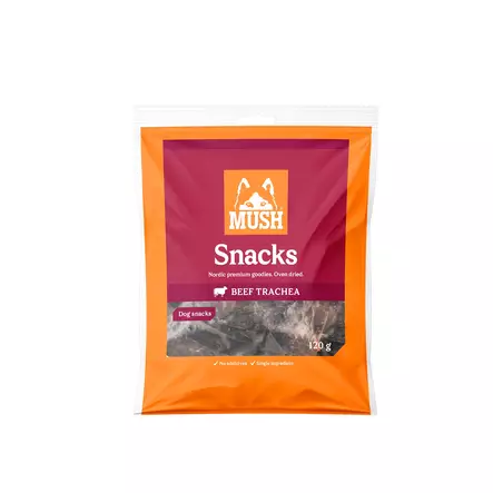 MUSH Snack Naudan Henkitorvi - Koiran kuivatut lihaherkut - 13355 - 1