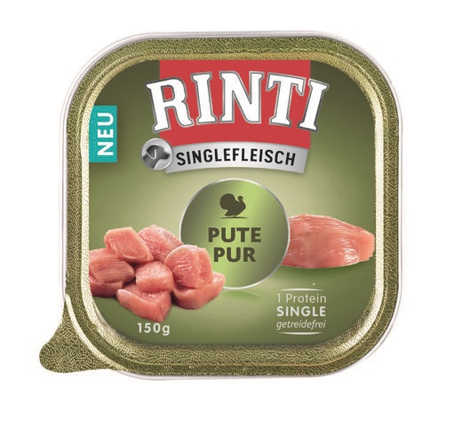 Rinti Pur Kalkkuna 150 g - Koiran märkäruoat ja makkarat - 12525 - 1
