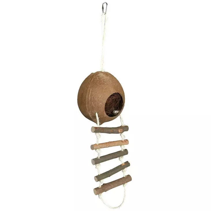 Trixie Kookosmökki Tikapuilla - Pesämökit ja häkin sisustus - 32025 - 1