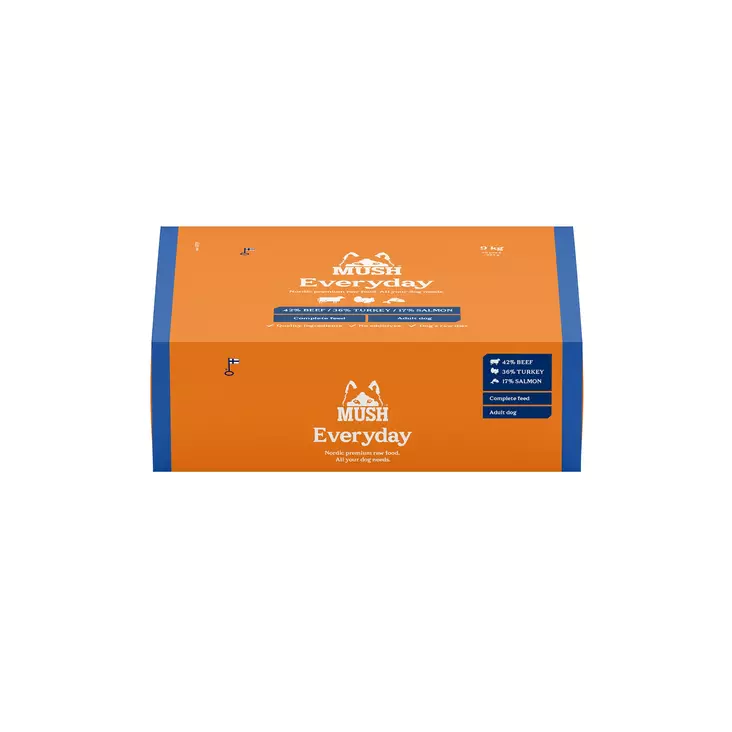 MUSH Everyday Blue 9 kg - Raakaruoka Ateriat - 12303-5 - 1