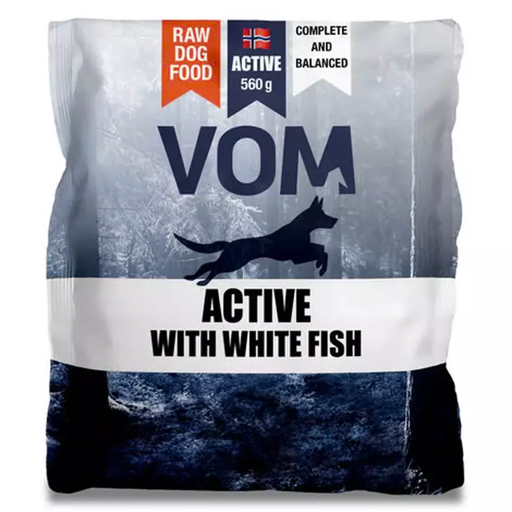 VOM Active White Fish 560 g - Raakaruoka Ateriat - 12415 - 1