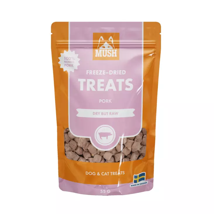 Mush Freeze-Dried Treats Possu - Koiran makupalat ja treeninamit - 13245 - 1