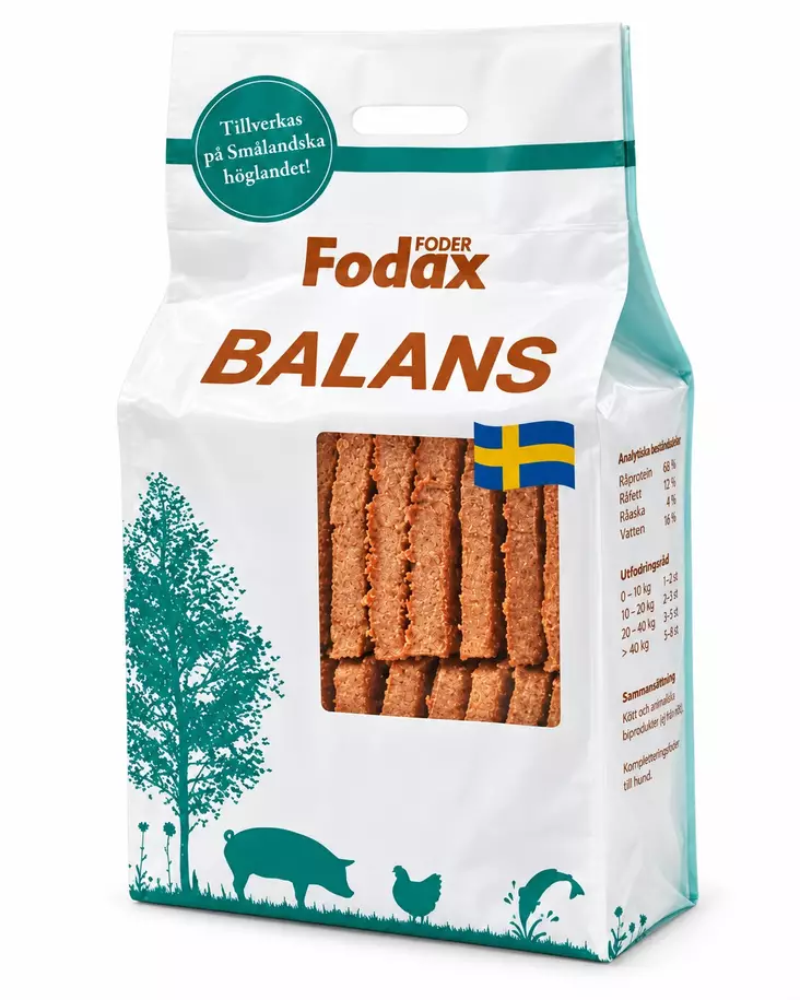 Fodax Balans 10 kg - Raakaruoka Ateriat - 12345 - 1