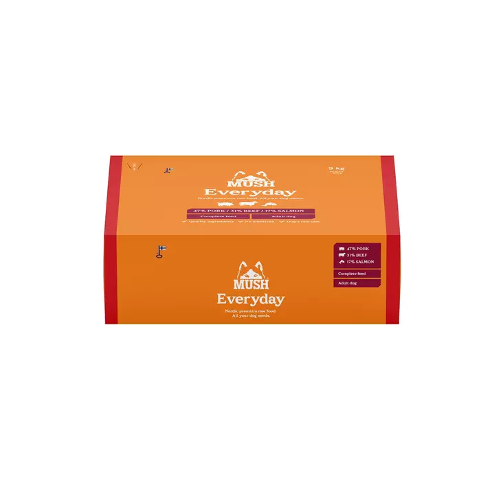 MUSH Everyday Red 9 kg - Raakaruoka Ateriat - 12306-5 - 1