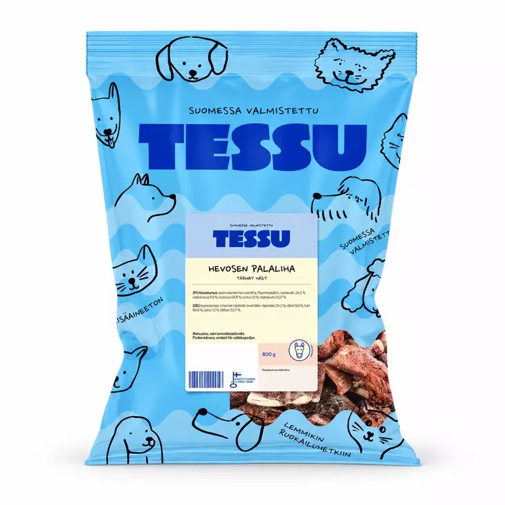 Tessu Hevosen Palaliha 800 g - Hevonen - 12045 - 1