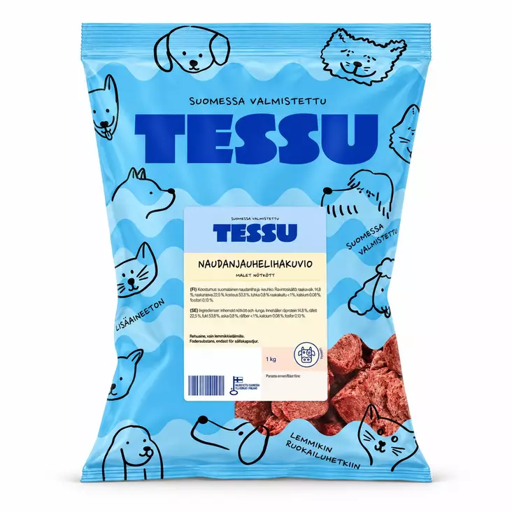 Tessu Naudanjauhelihakuvio - Nauta - 12035 - 1