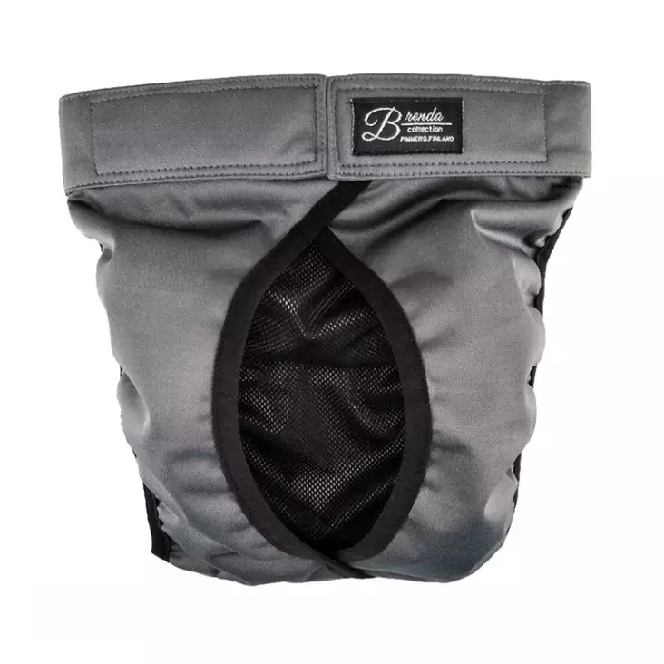 FinNero Brenda Juoksuhousut Harmaa - Koirakodin siisteys - 19436 - 1